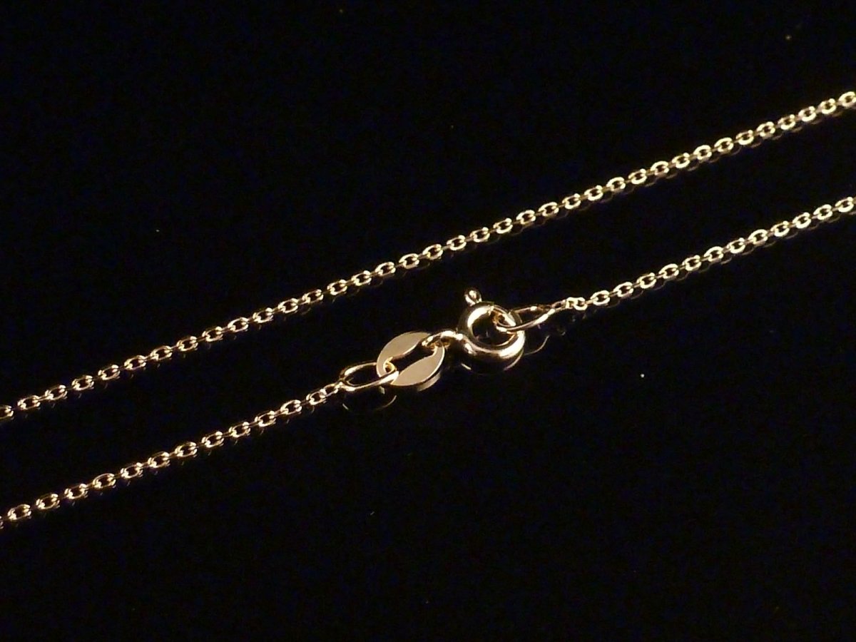 Ankerkette 925 Sterling Silber vergoldet