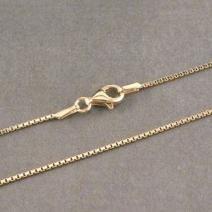 Kette 925 Silber vergoldet Venezianer