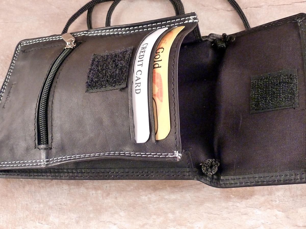 Brustbeutel Leder – Bild 3