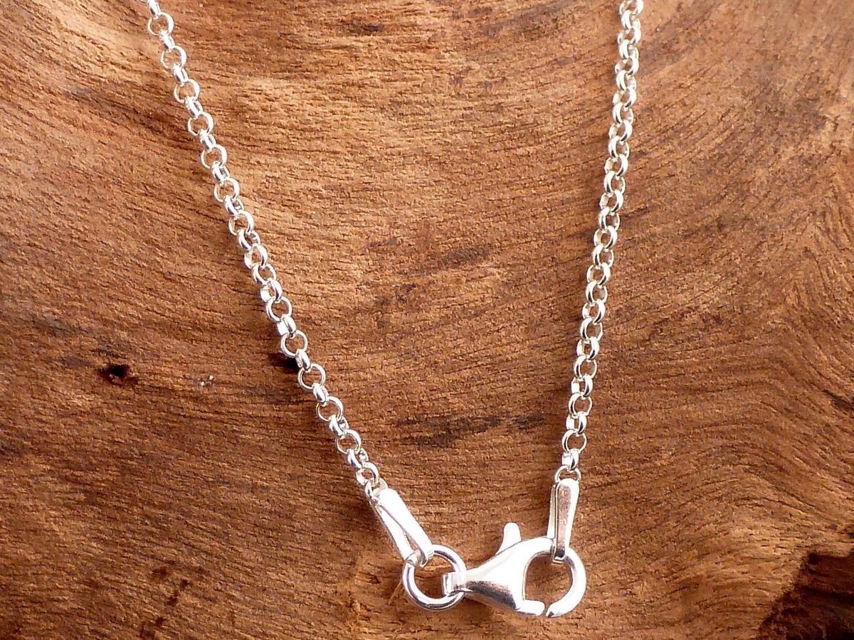 Kette 925 Sterling Silber Erbskette – Bild 2